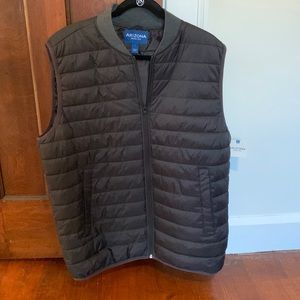 Arizona Men’s Lightweight Puffer Vest, Sz L
